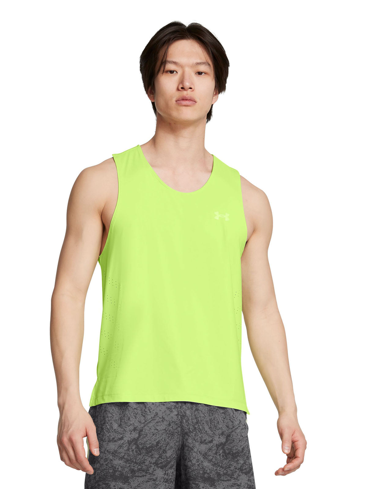 Polera sin mangas UA Launch Elite para hombre