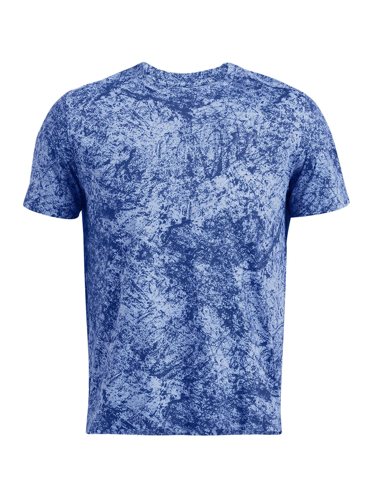 Polera manga corta UA Launch Elite Wash para hombre