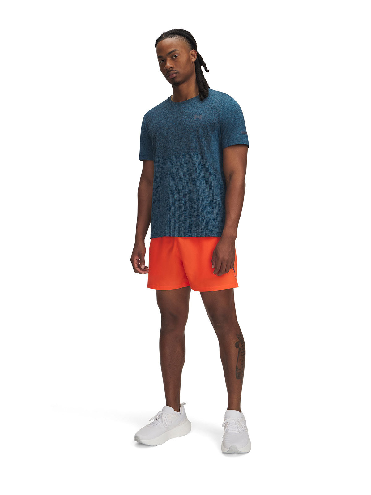 Shorts Under Armour launch naranjo para hombre