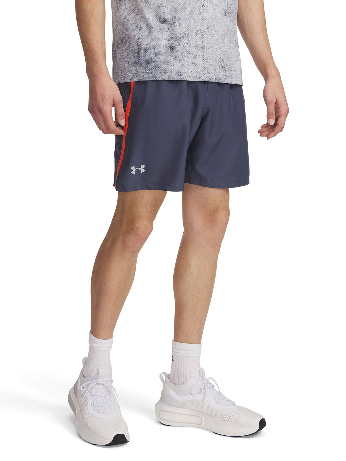 Shorts Under Armour launch gris para hombre