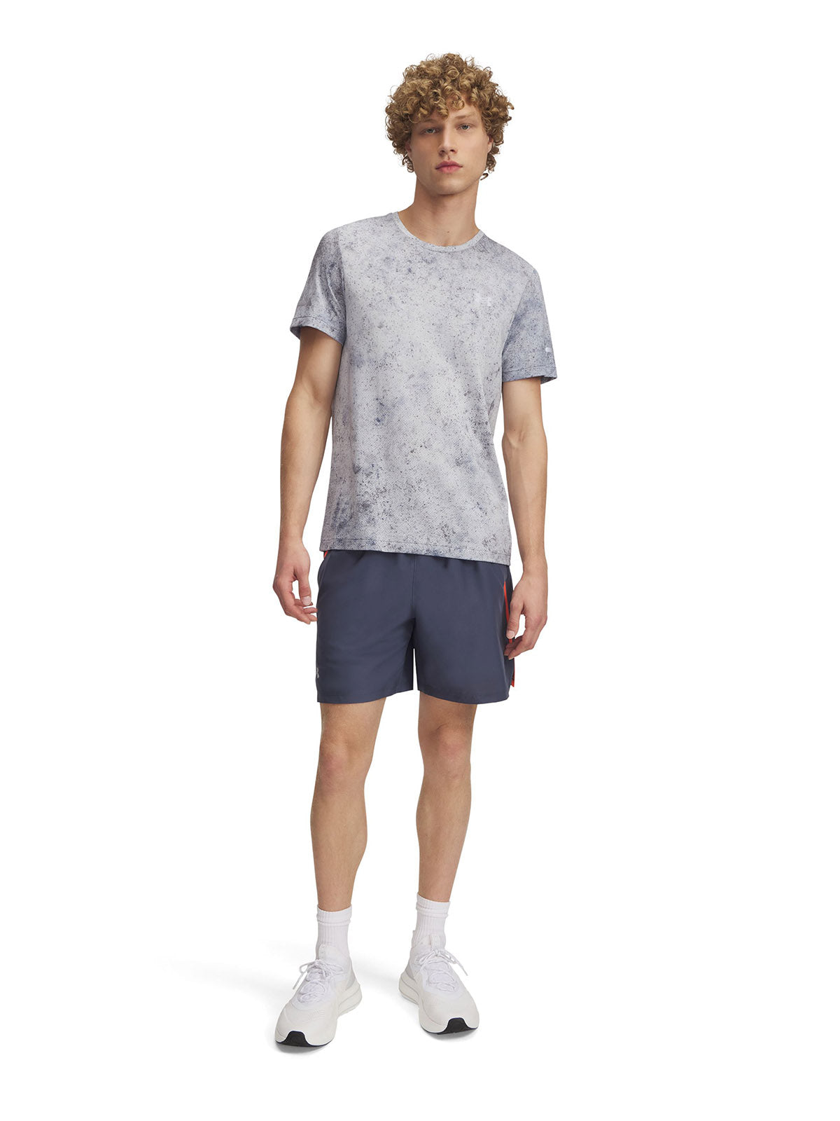 Shorts Under Armour launch gris para hombre