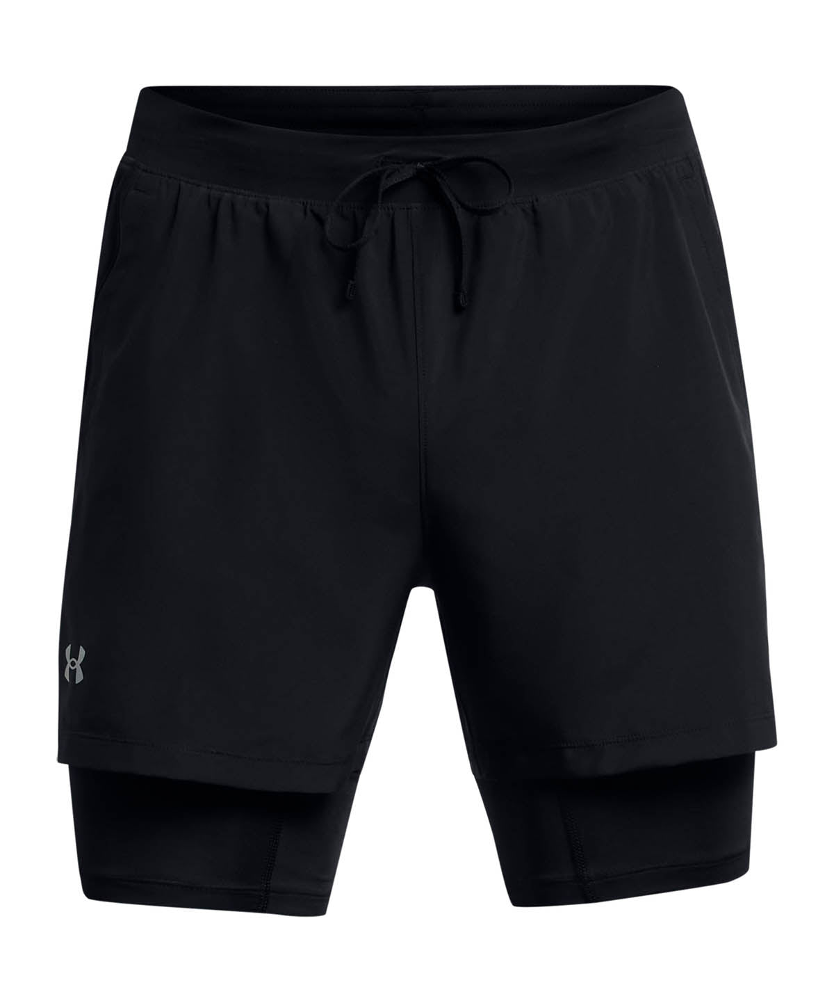 Shorts UA Launch 2 en 1 de 5" para hombre