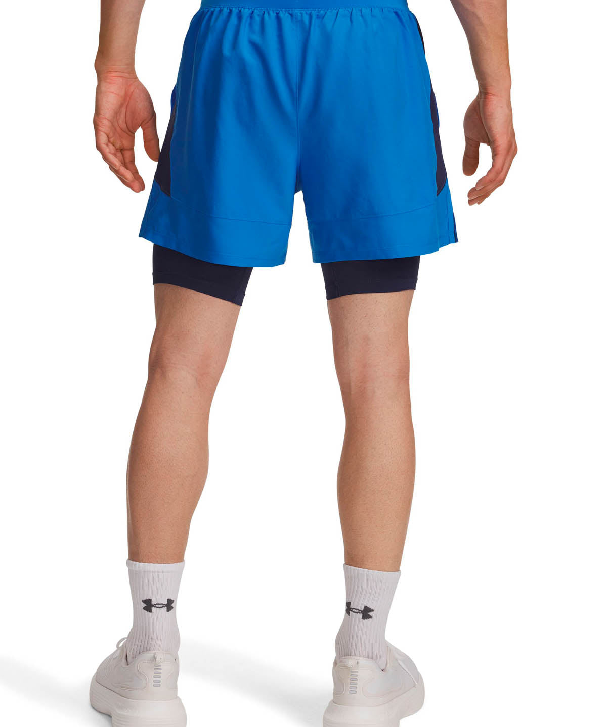 Short Running para Hombre Launch 2-in-1 5" Azul Under Armour