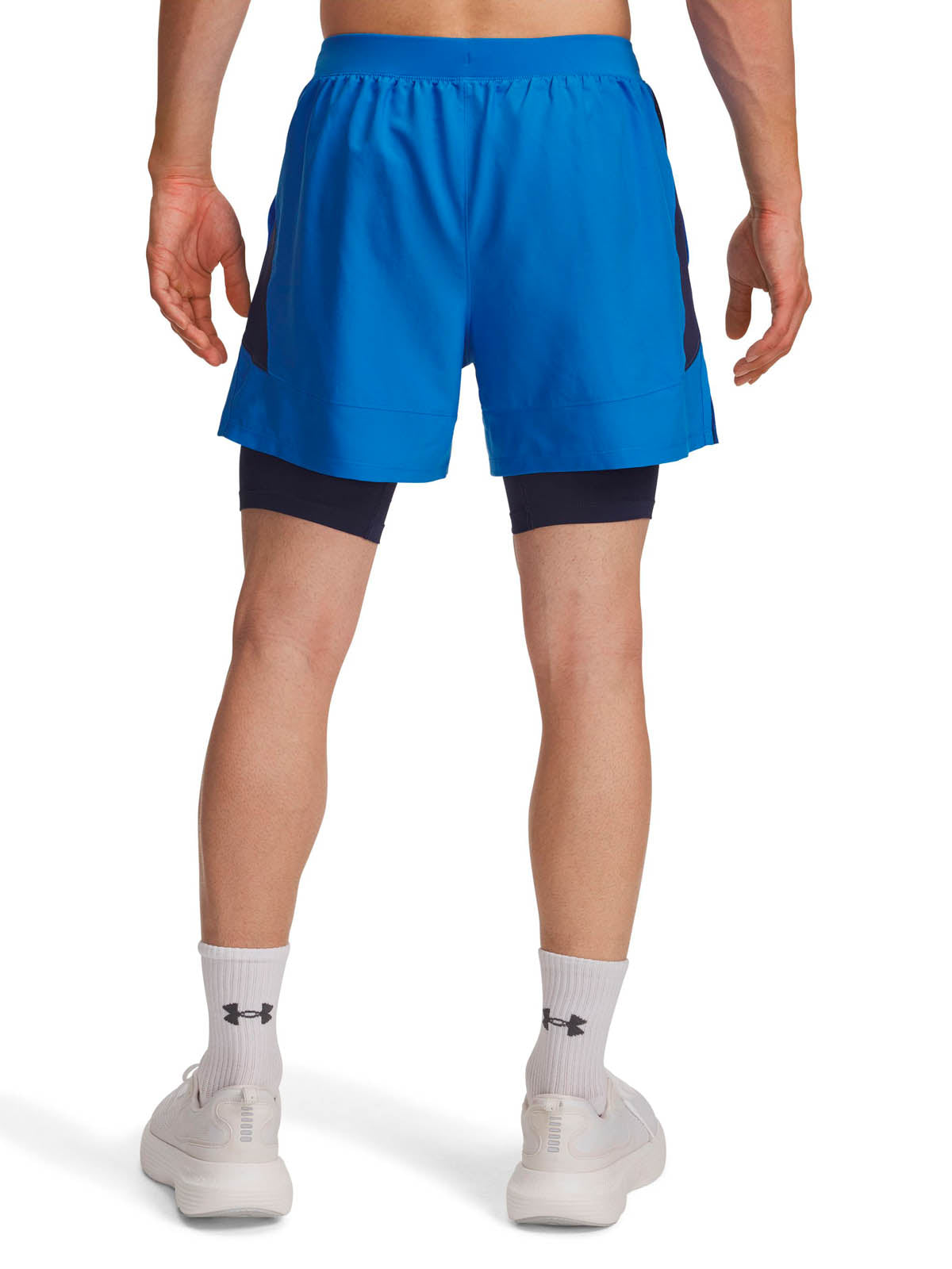 Short Running para Hombre Launch 2-in-1 5" Azul Under Armour