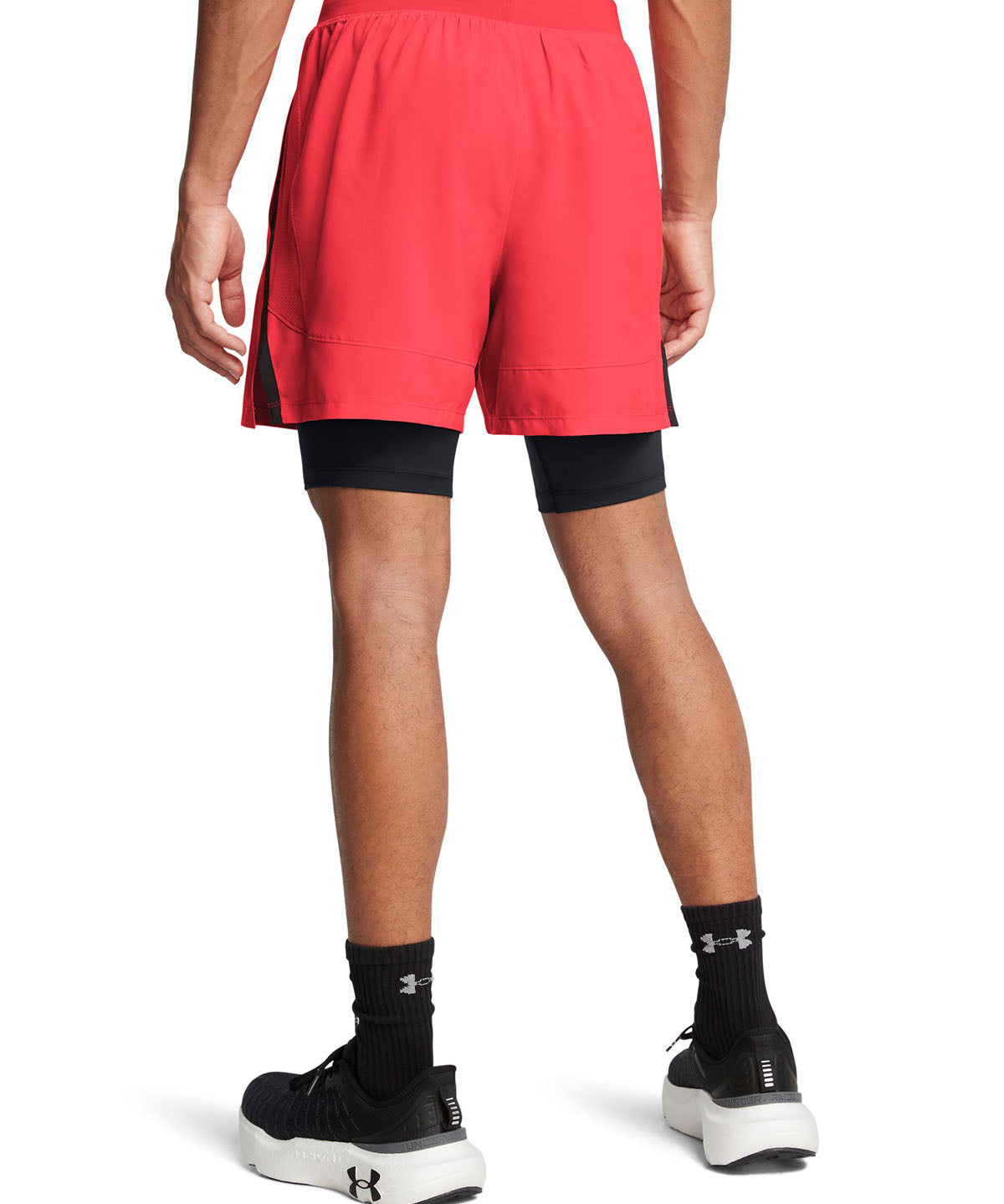 Shorts UA Launch 2 en 1 de 5" para hombre