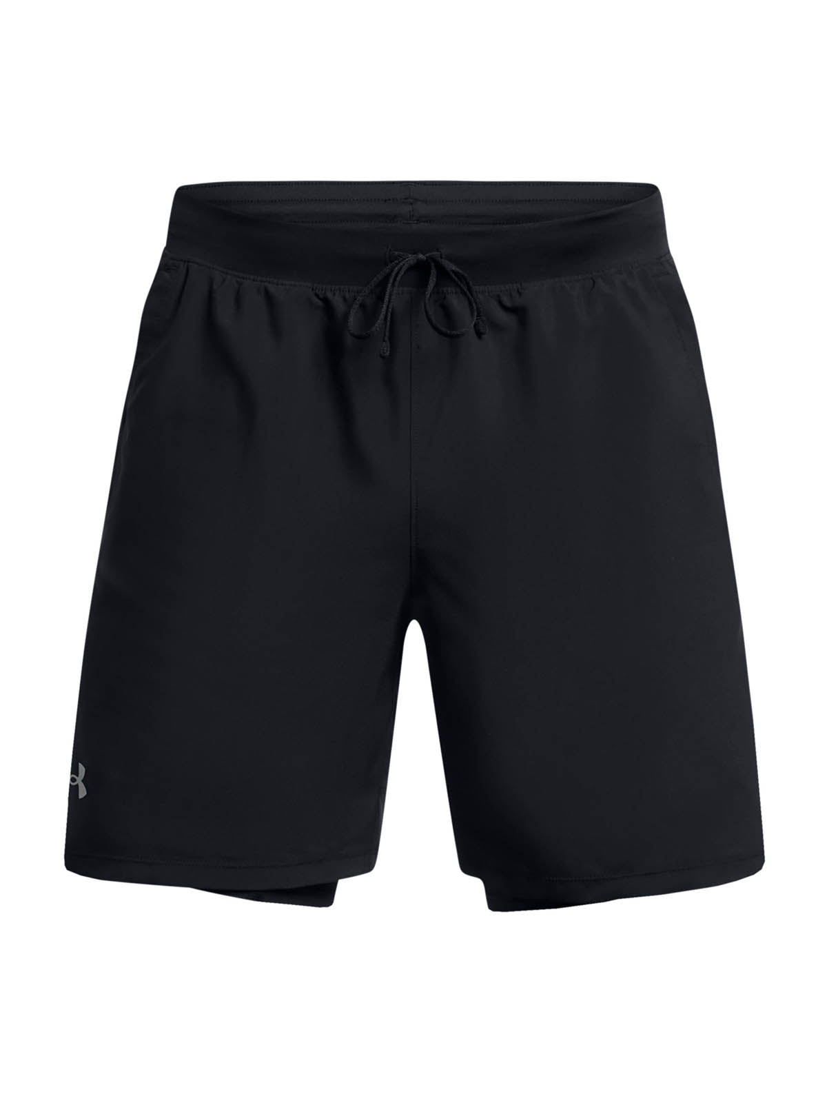 Shorts UA Launch 2 en 1 de 7" para hombre