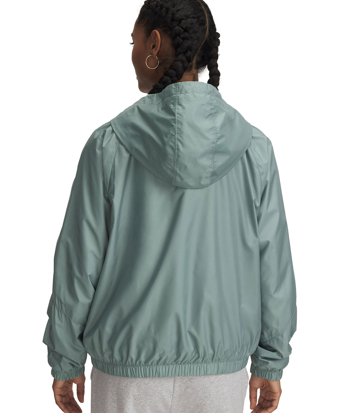 Cortaviento mujer Under Armour Rival sport verde