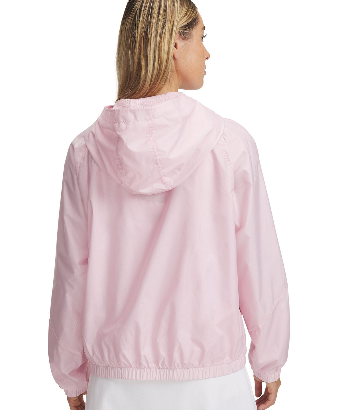 Cortaviento mujer Under Armour Rival sport rosado