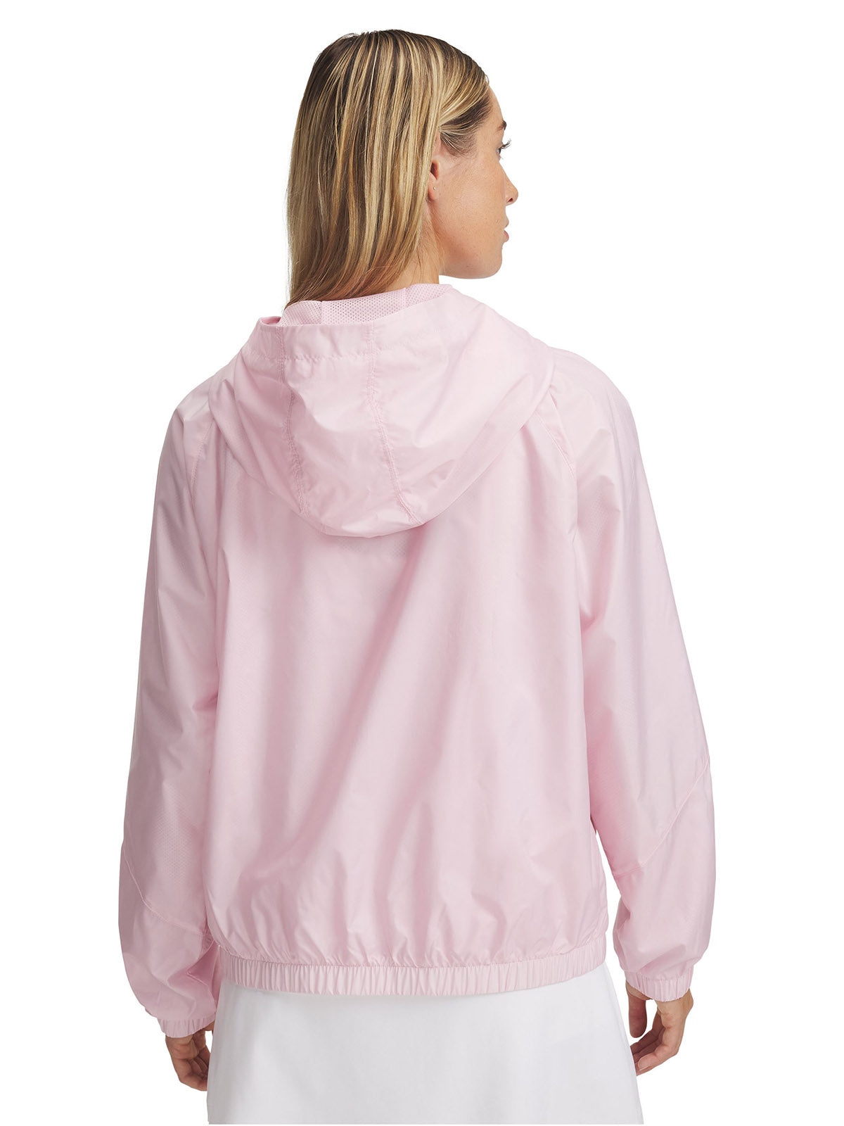 Cortaviento mujer Under Armour Rival sport rosado