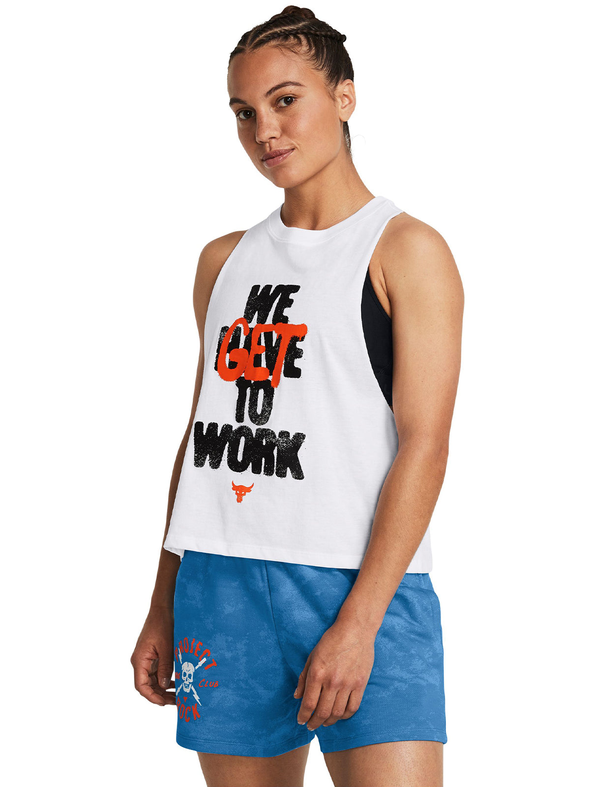 Polera sin mangas Project Rock para mujer