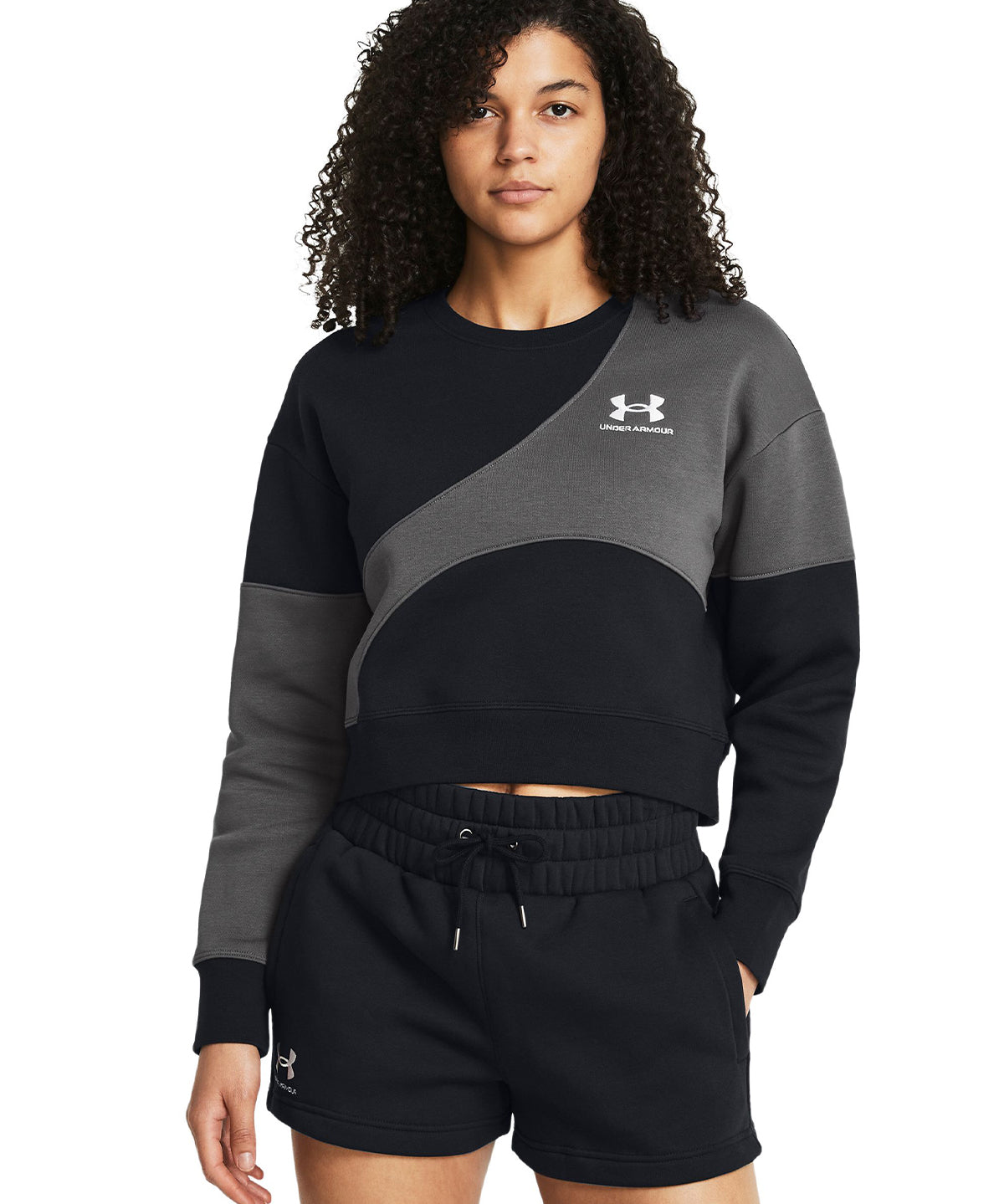 Polerón UA Essential Fleece Icon para mujer