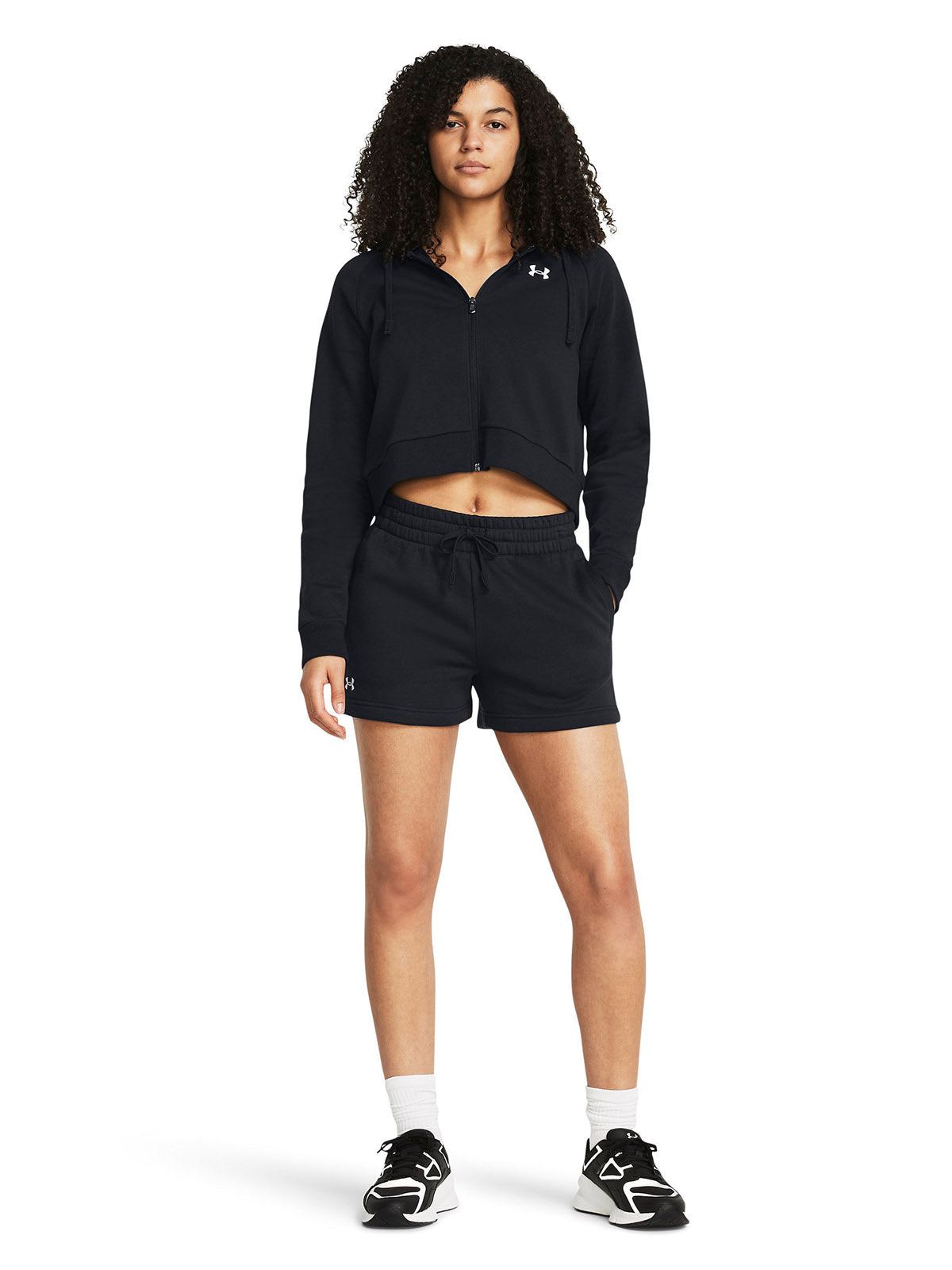 Shorts UA Rival Fleece para mujer