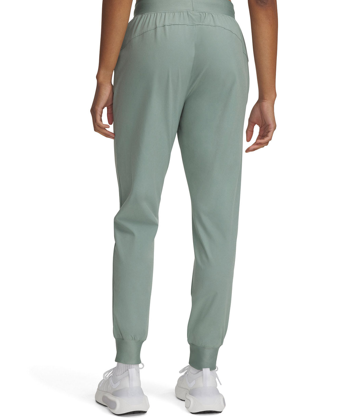 Pantalón Under Armour Rival tiro alto verde para mujer