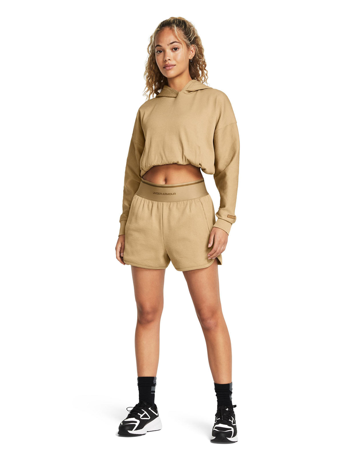 Shorts UA Journey Rib para mujer