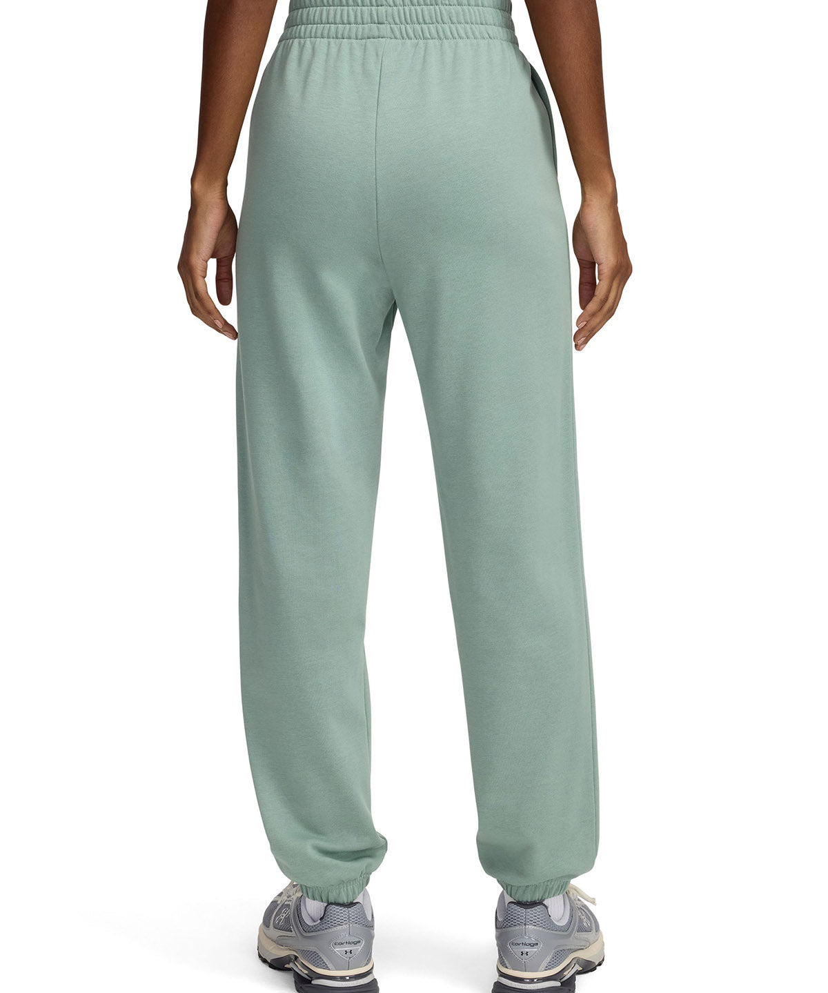 Jogger Under Armour Rival terry verde para mujer