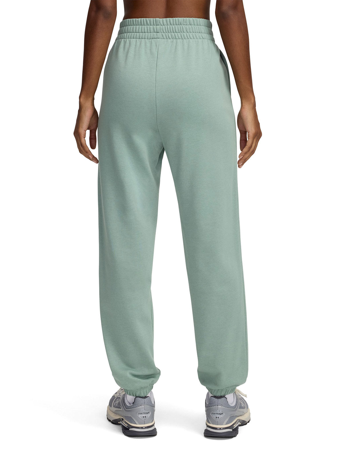 Jogger Under Armour Rival terry verde para mujer