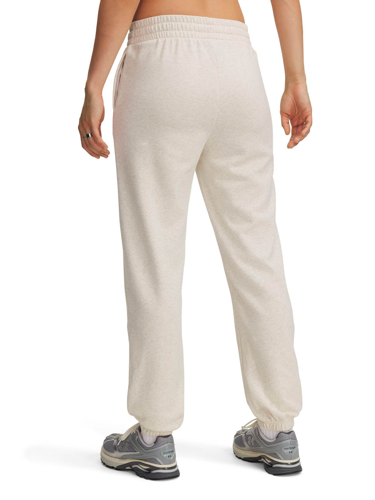 Buzo Lifestyle para mujer Rival Terry café Under Armour