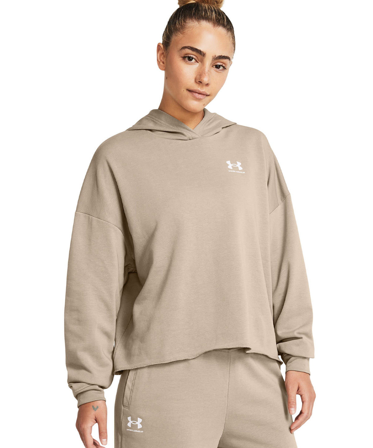 Polerón UA Rival Terry para mujer