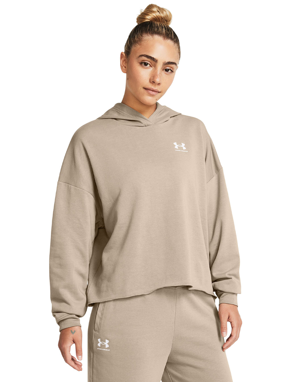 Polerón UA Rival Terry para mujer