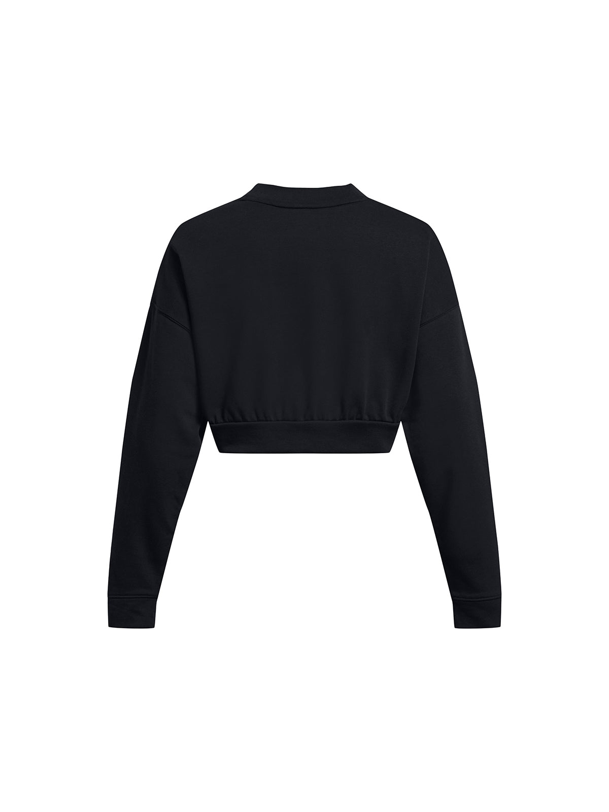 Polerón Crop UA Rival Terry para mujer