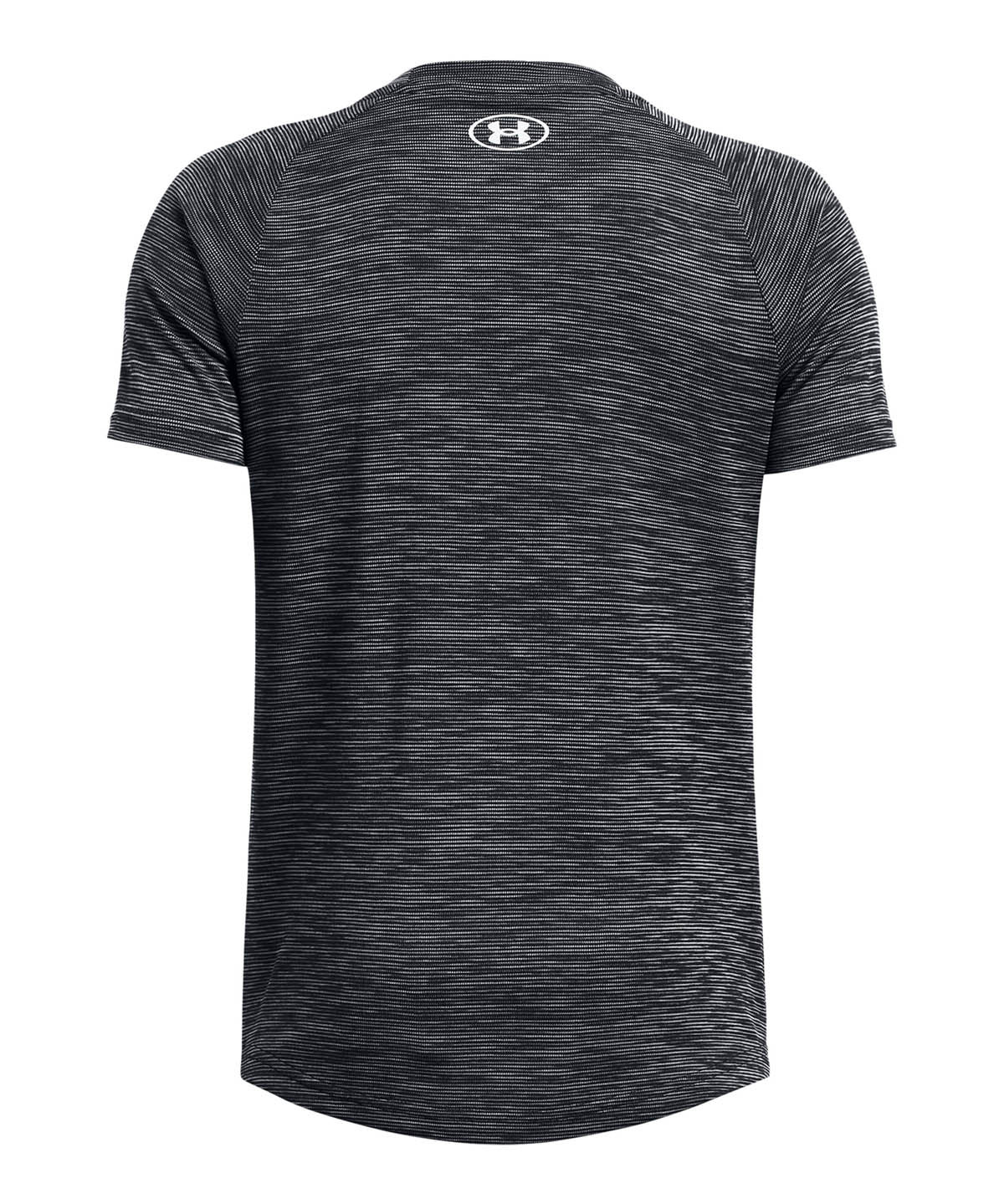 Polera manga corta de entrenamiento para niño Tech Textured azul Under Armour