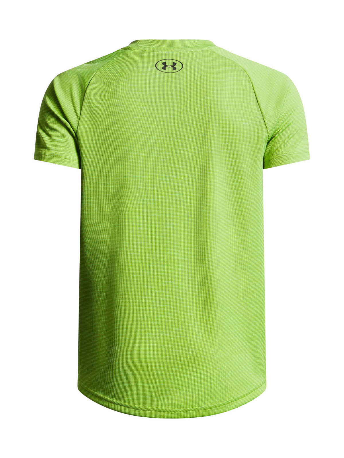 Polera manga corta de entrenamiento para hombre Tech Textured verde Under Armour