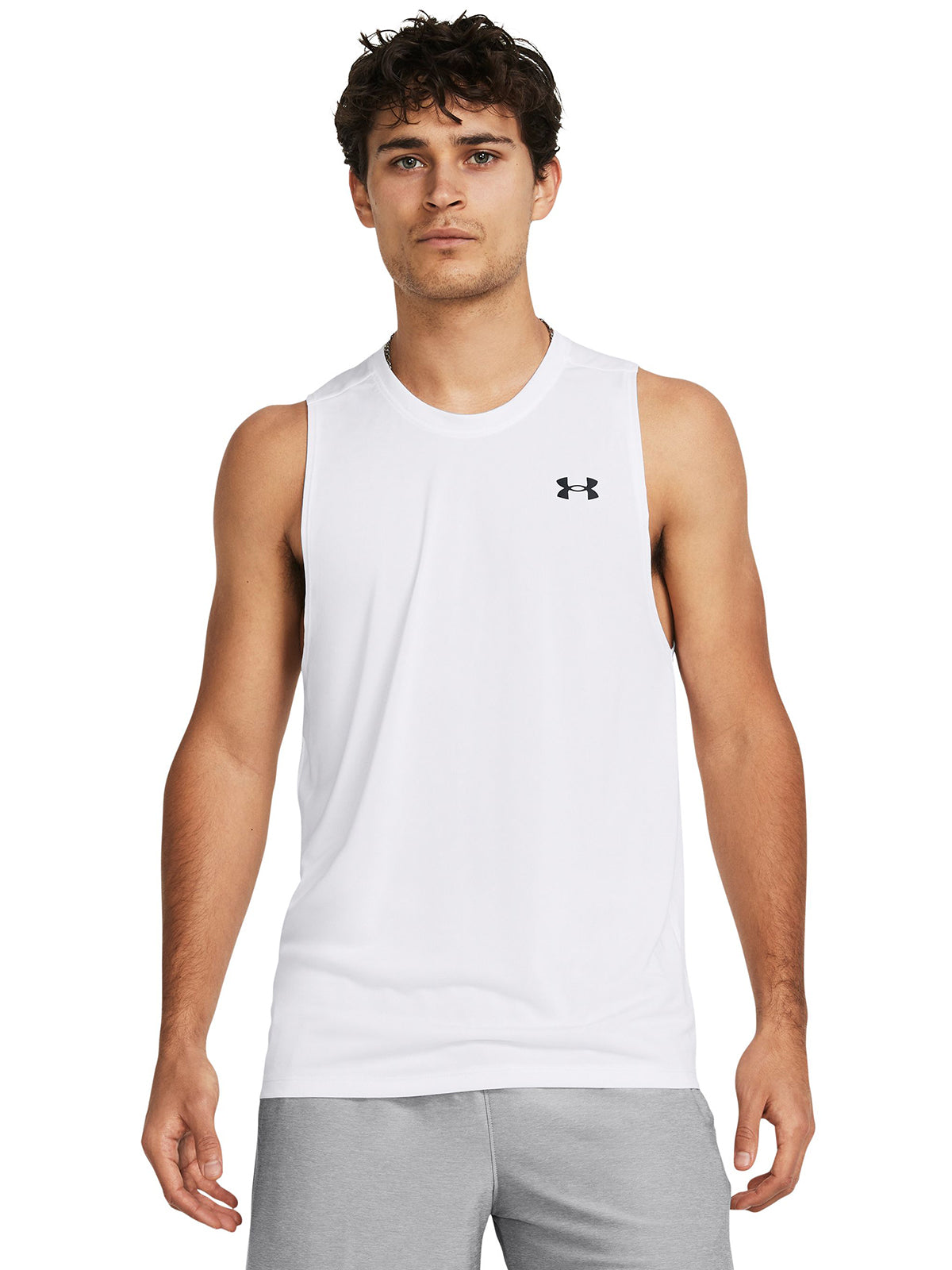 Polera sin mangas UA Tech¿ para hombre