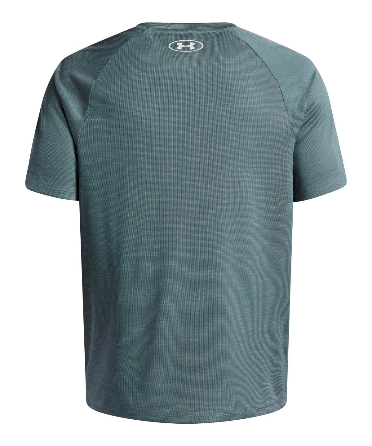 Polera manga corta de entrenamiento para hombre Tech Textured azul Under Armour