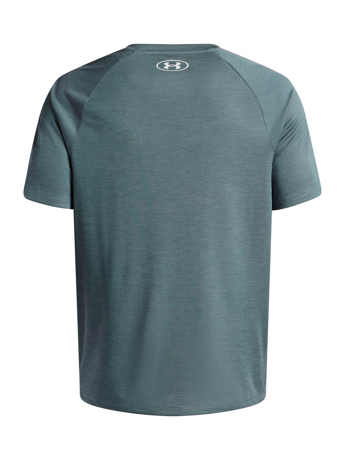 Polera manga corta de entrenamiento para hombre Tech Textured azul Under Armour
