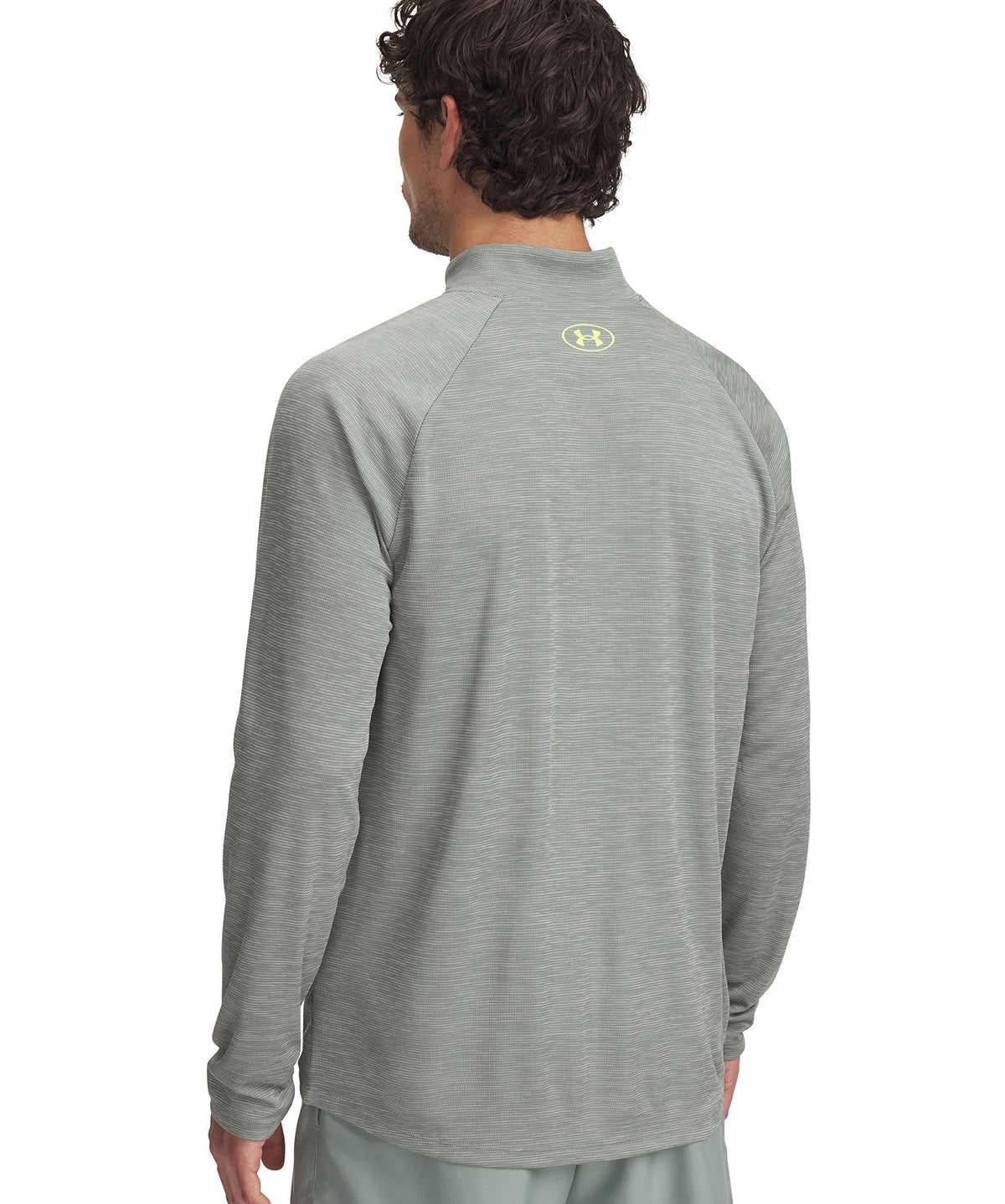 Polerón Under Armour tech ½ cierre verde para hombre