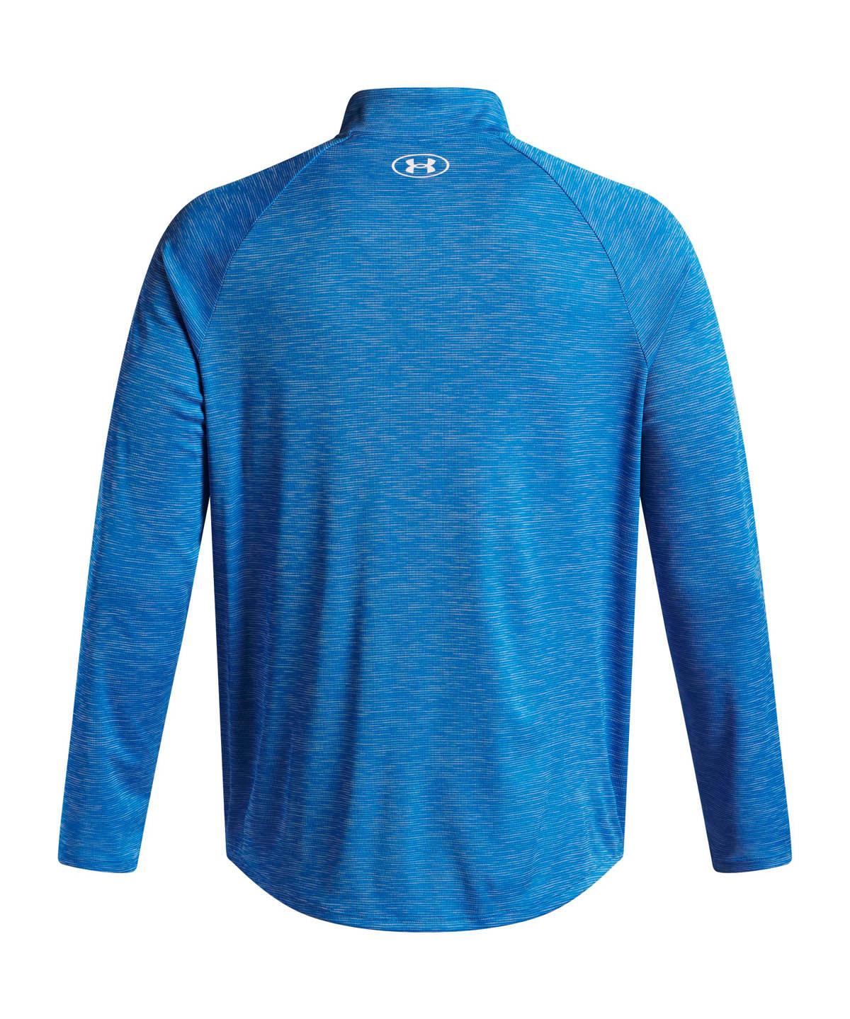 Polerón de entrenamiento para hombre Tech Textured ½ Zip azul Under Armour