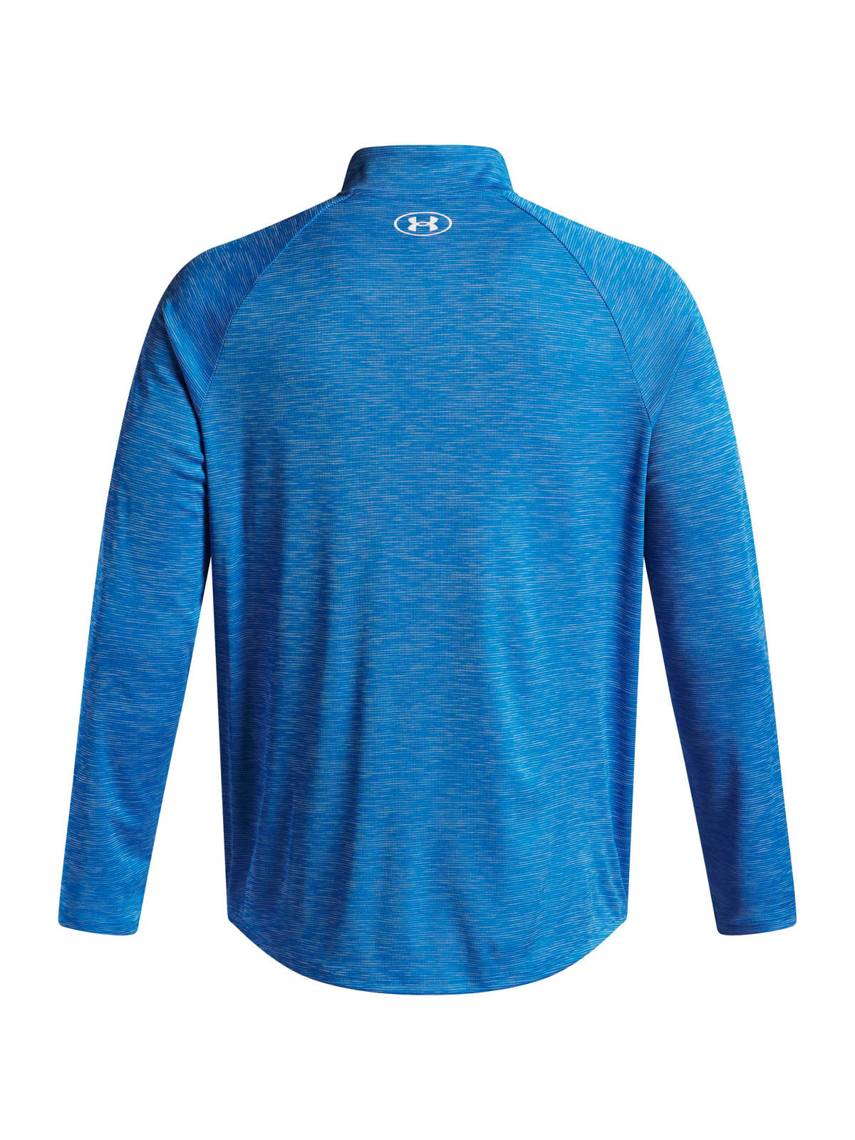 Polerón de entrenamiento para hombre Tech Textured ½ Zip azul Under Armour