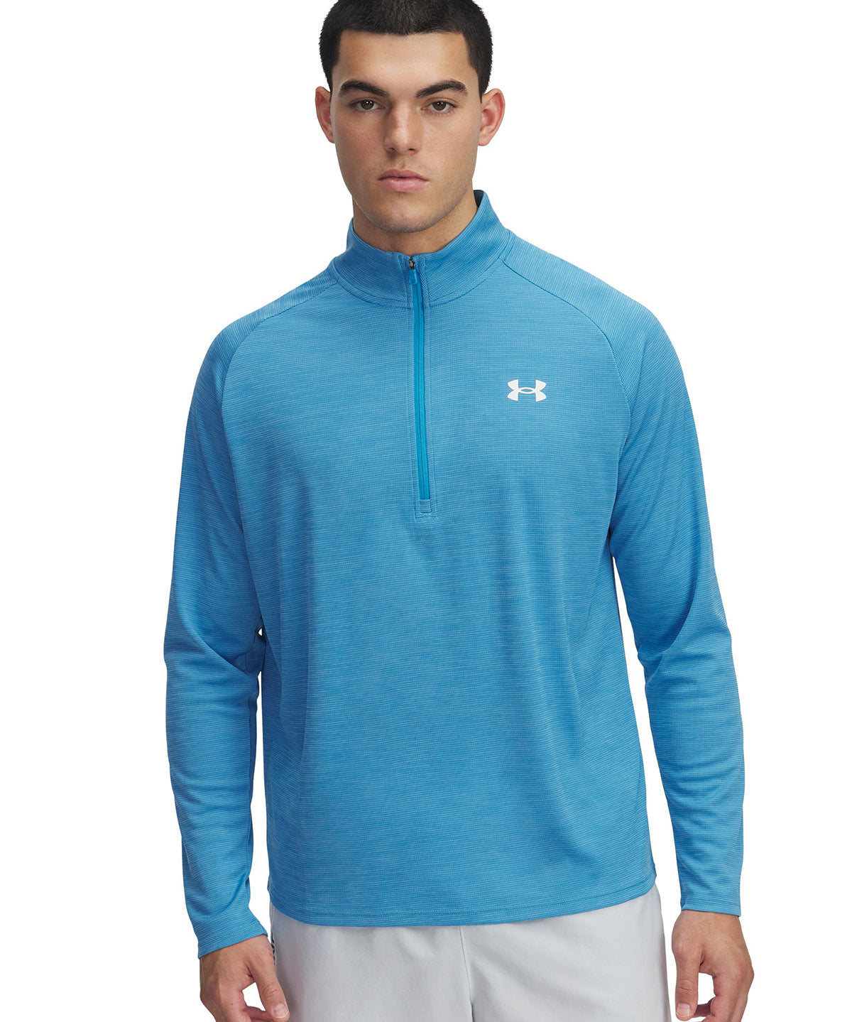 Polerón Under Armour tech ½ cierre azul para hombre