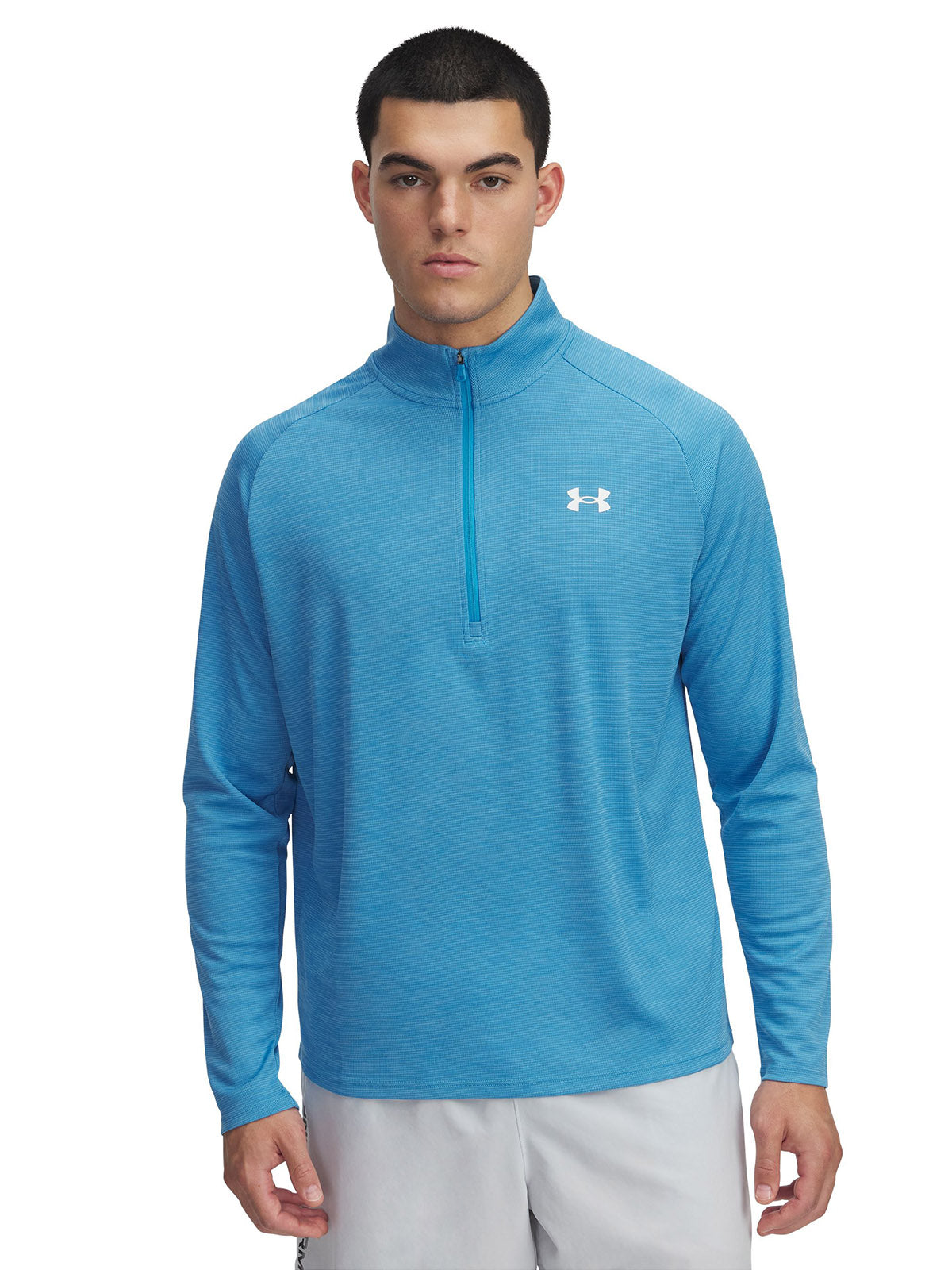 Polerón Under Armour tech ½ cierre azul para hombre