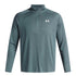 Polerón de entrenamiento para hombre Tech Textured ½ Zip azul Under Armour