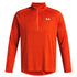 Polerón de entrenamiento para hombre Tech Textured ½ Zip naranjo Under Armour