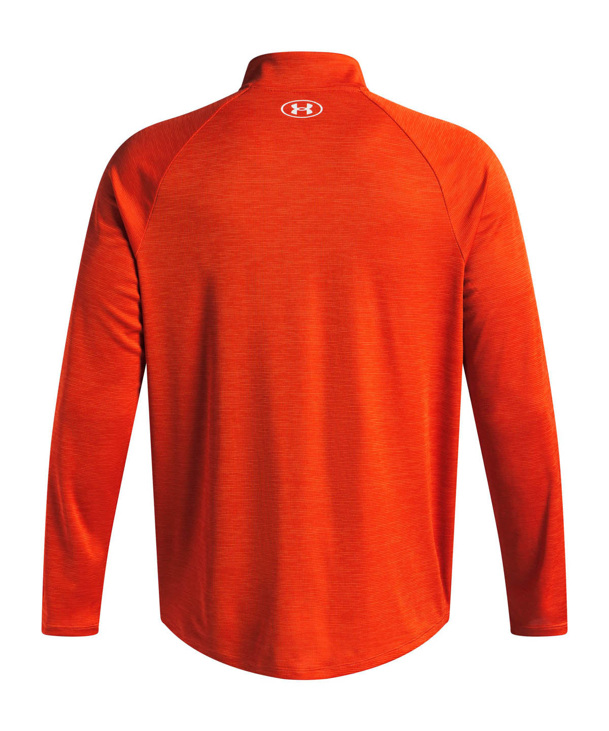 Polerón de entrenamiento para hombre Tech Textured ½ Zip naranjo Under Armour