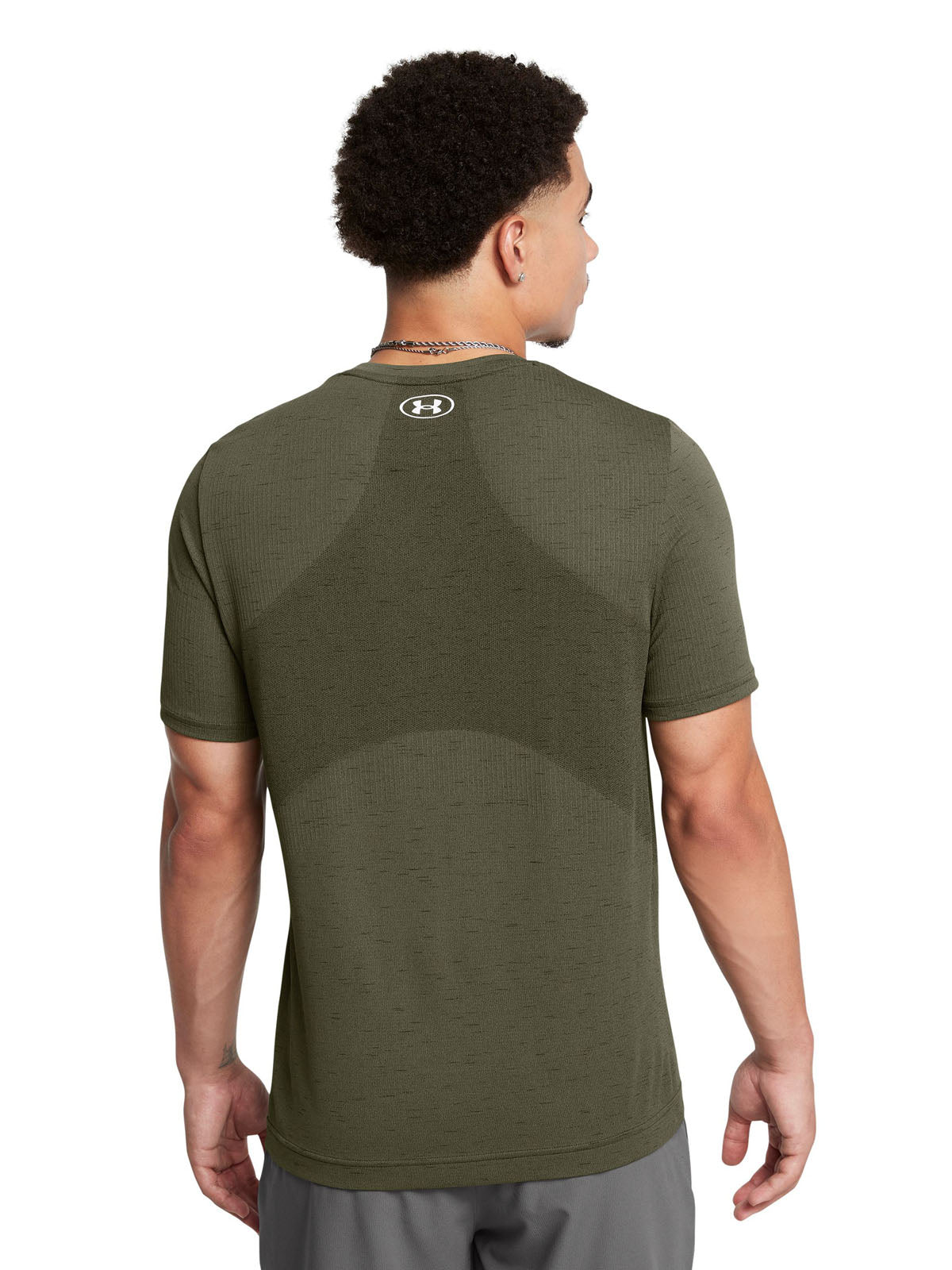 Polera manga corta seamless UA Vanish para hombre