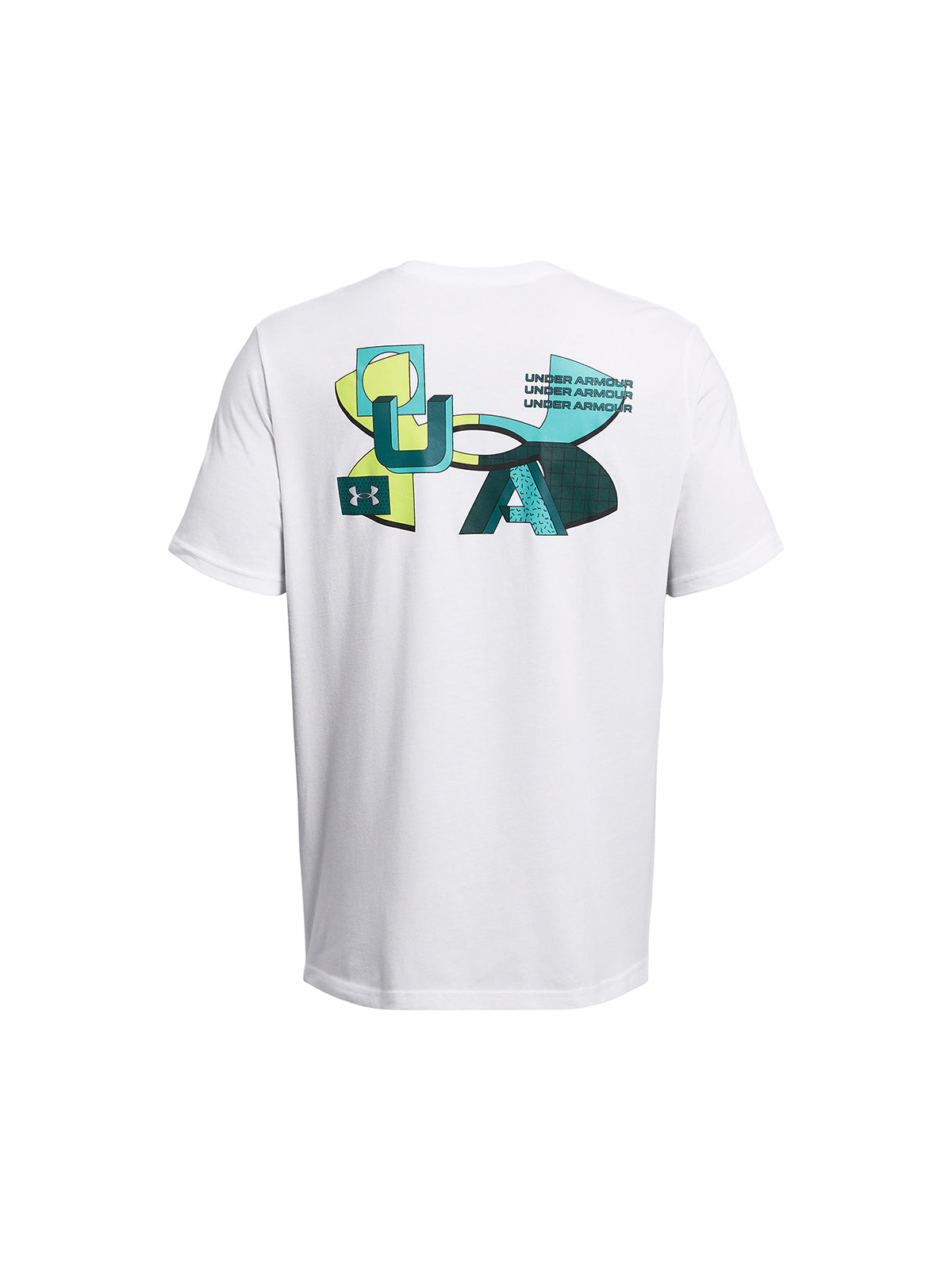 Polera manga corta Color Block UA para hombre