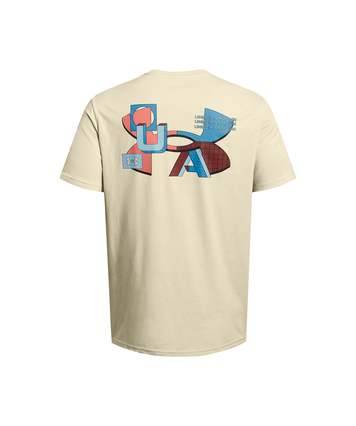 Polera manga corta Color Block UA para hombre