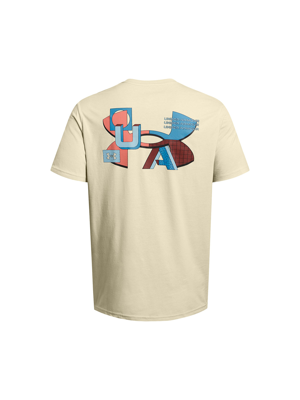 Polera manga corta Color Block UA para hombre