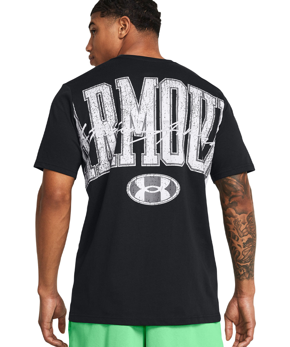 Polera manga corta UA Armor Chrome para hombre