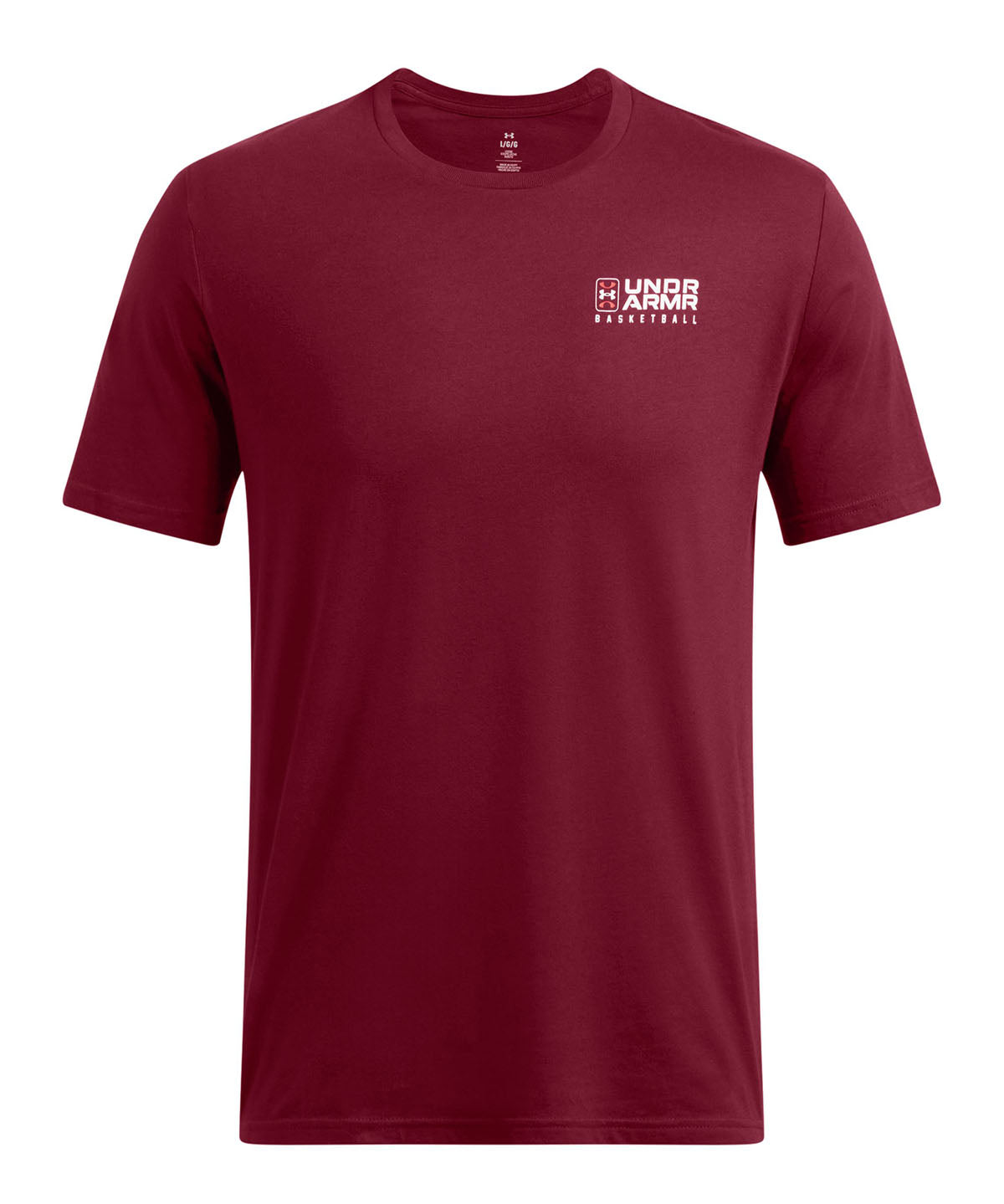 Polera manga corta basketball UA para hombre