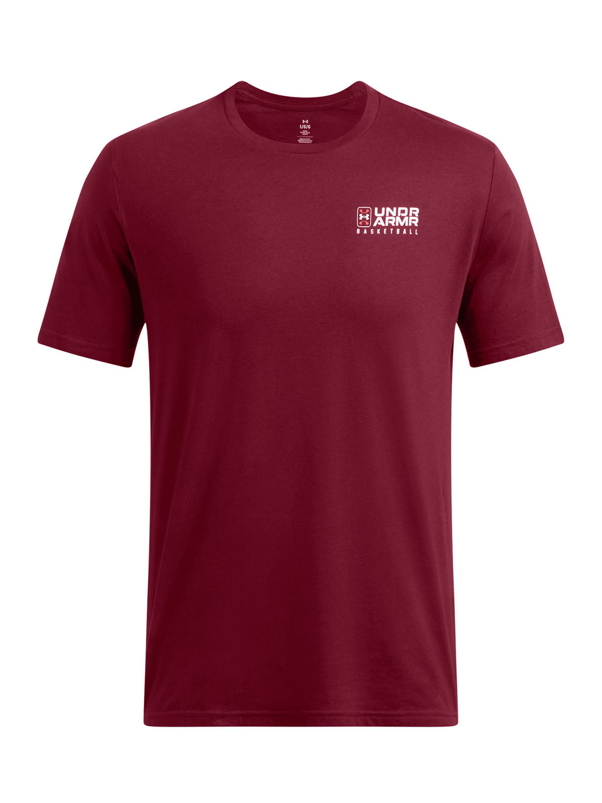 Polera manga corta basketball UA para hombre