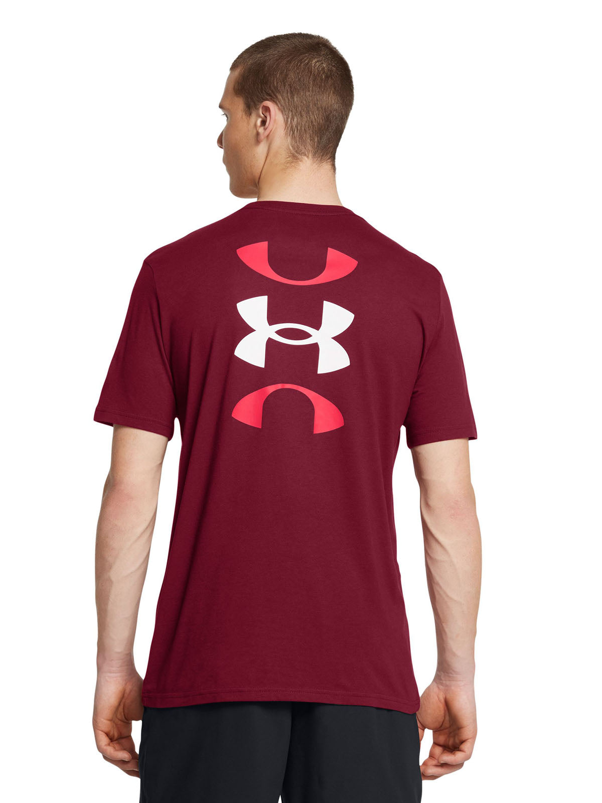 Polera manga corta basketball UA para hombre