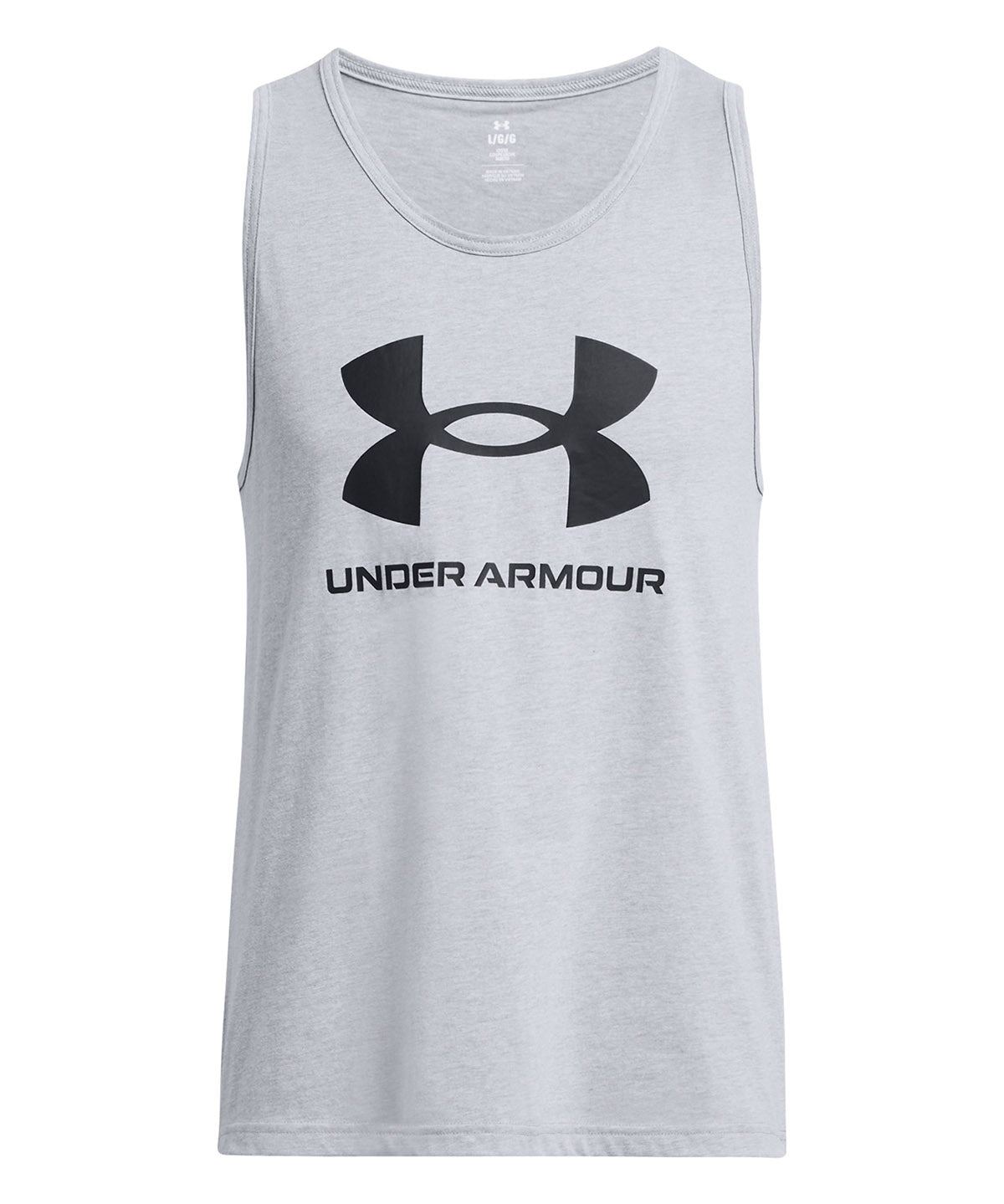 Polera sin mangas Under Armour Sportstyle gris para hombre