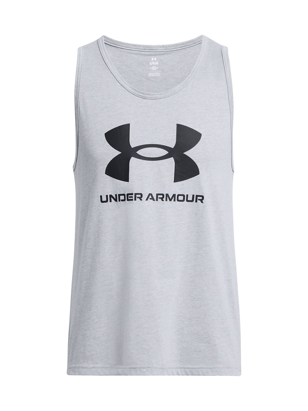 Polera sin mangas Under Armour Sportstyle gris para hombre