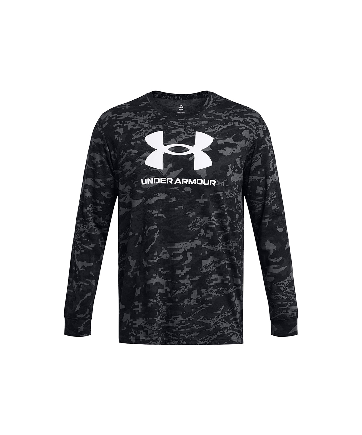 Polera manga larga UA ABC Camo para hombre