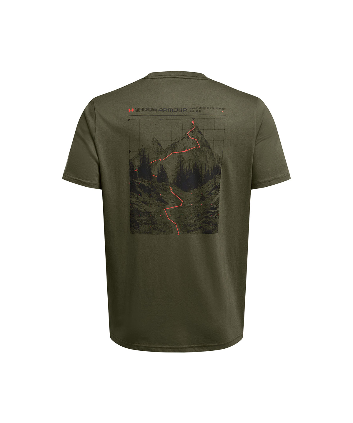 Polera manga corta UA Reaching Peak para hombre