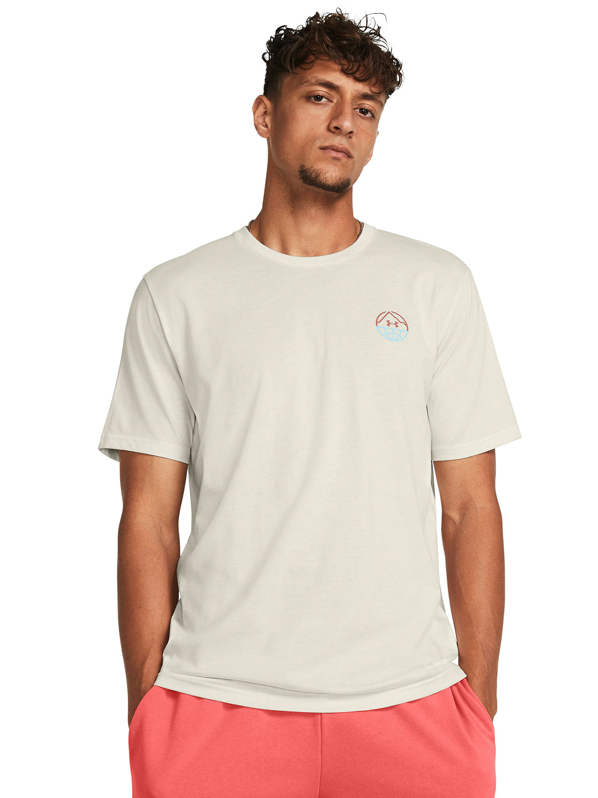 Polera manga corta UA Outdoor Cube para hombre